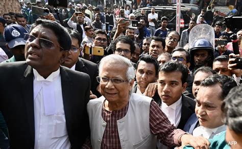 Bangladesh court sentences Nobel laureate Yunus to 6 months in jail. He denies violating labor laws